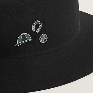 ハット 《ボブール・ジャンプ》 - ブラック | Hermès - エルメス-公式